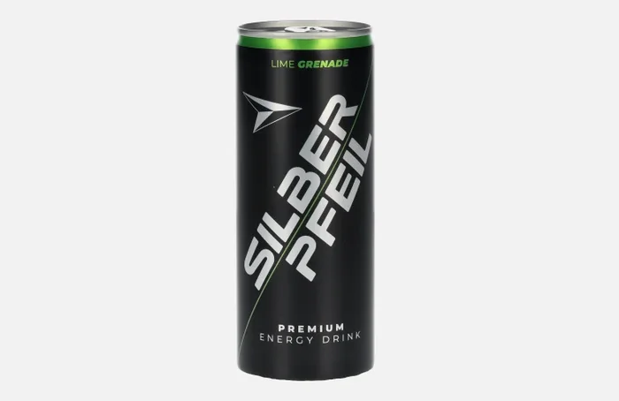 SILBERPFEIL Energy Drink LIME GRENADE Capo Edition 0,25l Dose Pfand