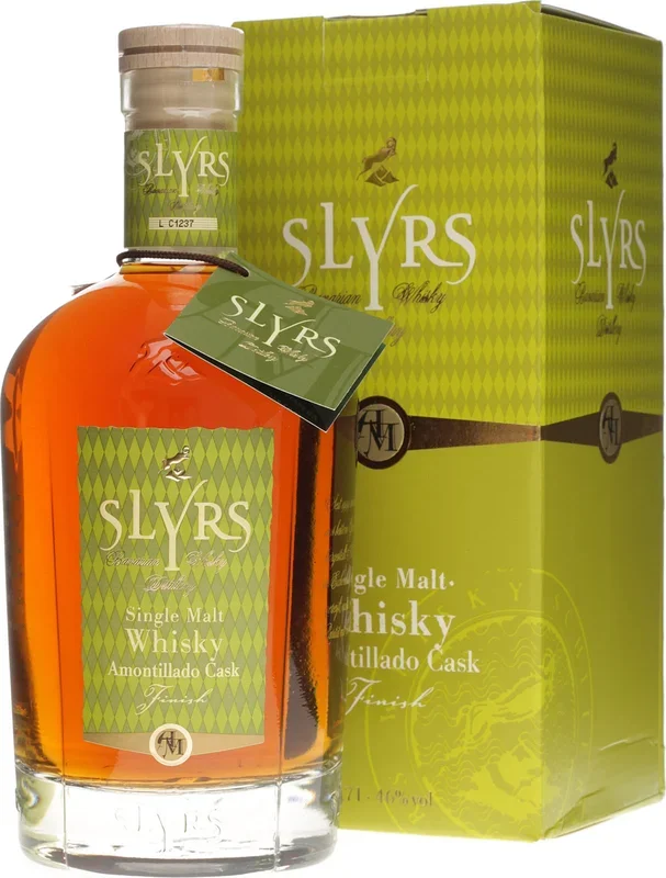 SLYRS Single Malt Amontillado Cask Finish 0,7 Liter 46 % Vol.