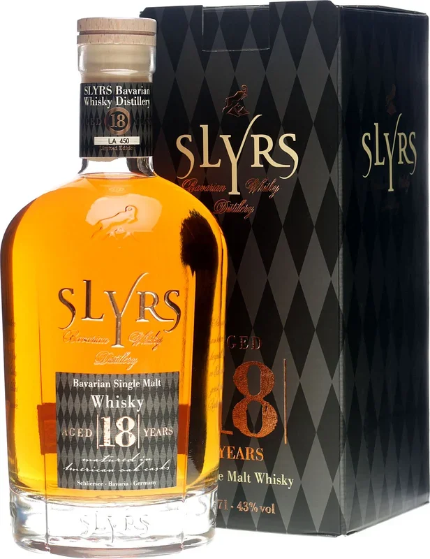 SLYRS Single Malt Whisky Aged 18 Years 0,7 Liter 43 % Vol.