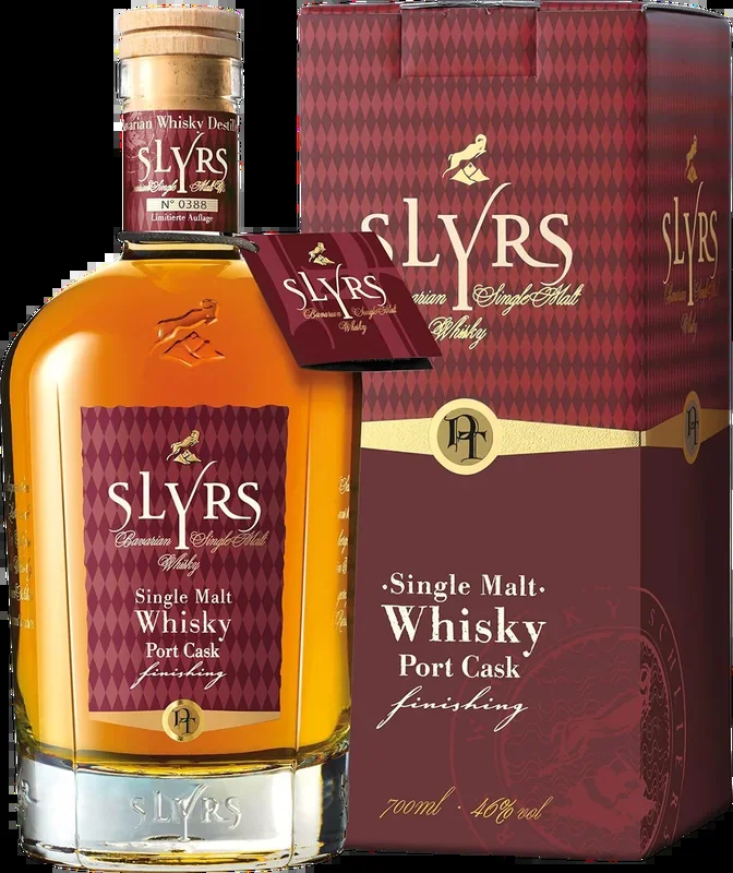 Slyrs Single Malt Whisky Port Cask Finishing – in gift box
