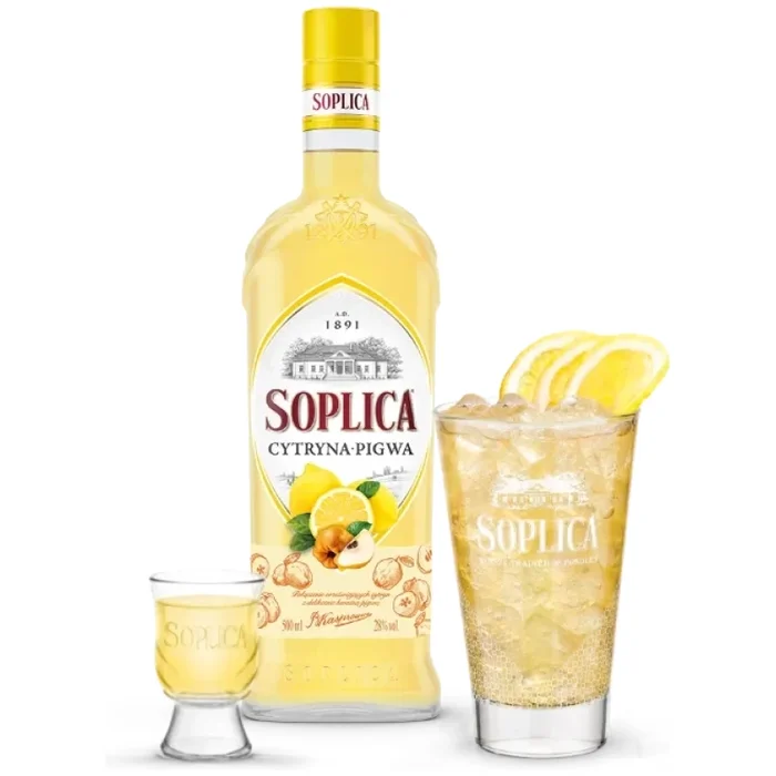 Soplica lemon-quince vodka 28% 0.5L