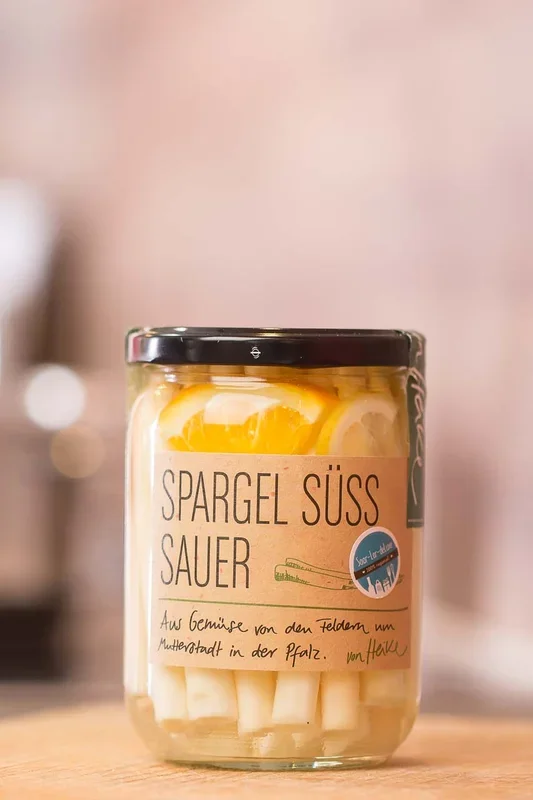 Spargel süß-sauer
