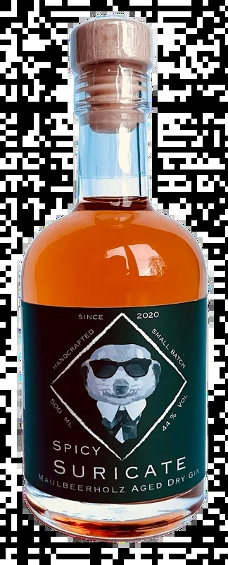 Spicy Suricate Maulbeerholz Aged Dry Gin