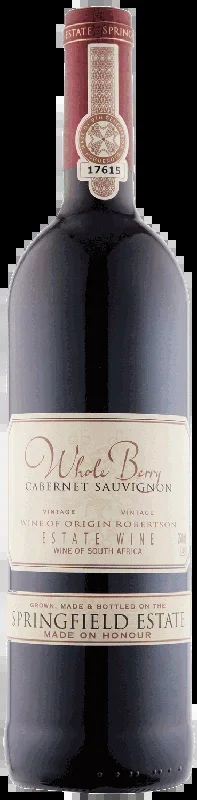 Springfield Whole Berry Cabernet Sauvignon 2020 – Red wine