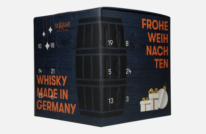 St. Kilian Adventskalender 2025 54,5% Vol. 24×0,02l