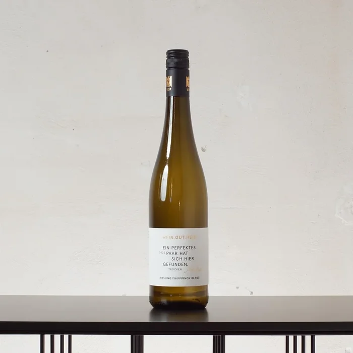 Steinmergel Riesling Sauvignon blanc Qualitätswein trocken 2023 – Weingut Heid – 0,75l