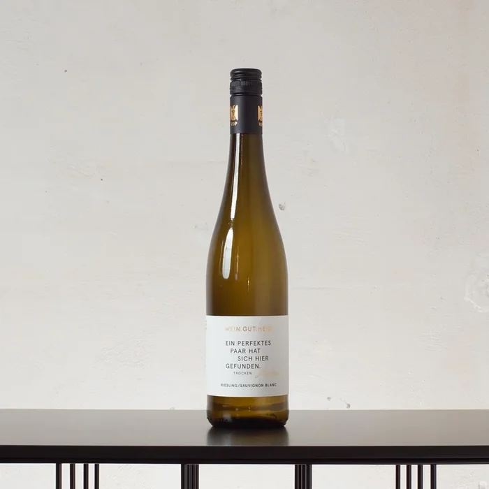 Steinmergel Riesling Sauvignon blanc Qualitätswein trocken 2024 – Weingut Heid – 0,75l