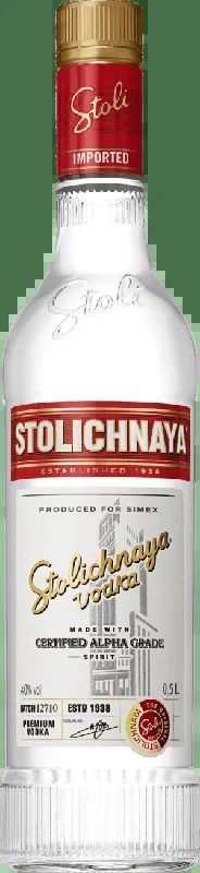 Stolichnaya Vodka – 0,5l