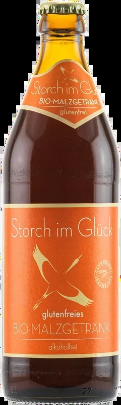Storch im Glück Bio-Malzgetränk – Alkoholfreies Bier