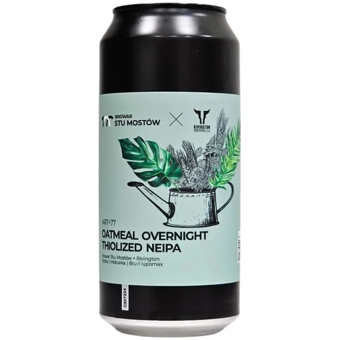 STU BRIDGES ART+77 HAFERFLOCKEN ÜBER NACHTTHIOLISIERTES NEIPA