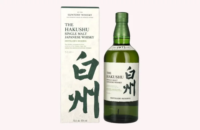 Suntory The Hakushu DISTILLER’S RESERVE Single Malt Japanese Whisky 43% Vol. 0,7l in Geschenkbox