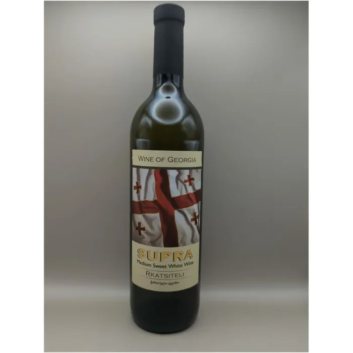 SUPRA RKATSITELI Wine – White Semi-Sweet – Georgia