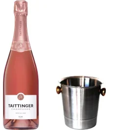 Taittinger Champagner Brut Prestige Rosé im Kühler