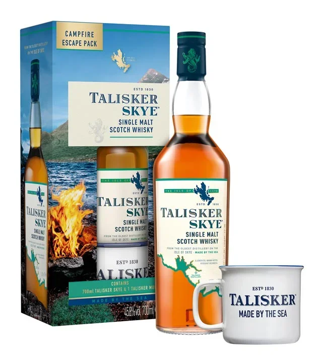 Talisker Skye Whisky Geschenkset mit Becher