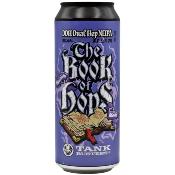 Tankbusters Book of Hops VOL2 DDH NEIPA 6.1% 0.5L