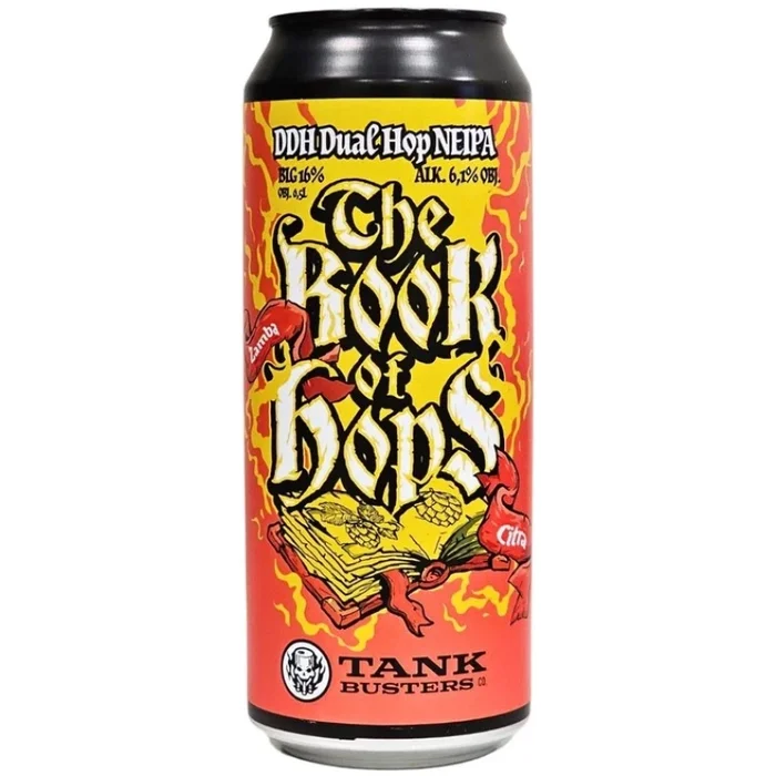 TANKBUSTERS THE BOOK OF HOPS VOL. 6 Zamba Citra DDH Dual Hop NEIPA