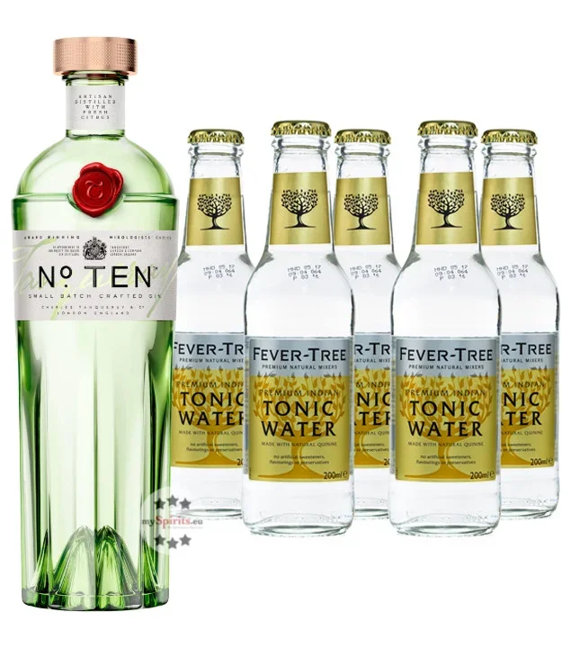 Tanqueray No. 10 Gin & Fever-Tree Tonic Set