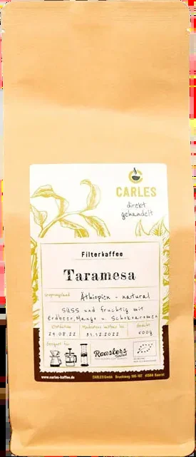 Taramesa organic filter coffee Arabica