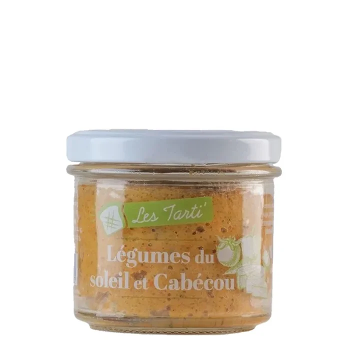 Tartinable aux légumes du soleil et cabécou du Périgord 85g (Gemüse und Cabécou aus dem Périgord)