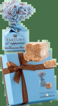Tartufi Cappuccino Confezione Regalo Antica Torroneria Piemontese