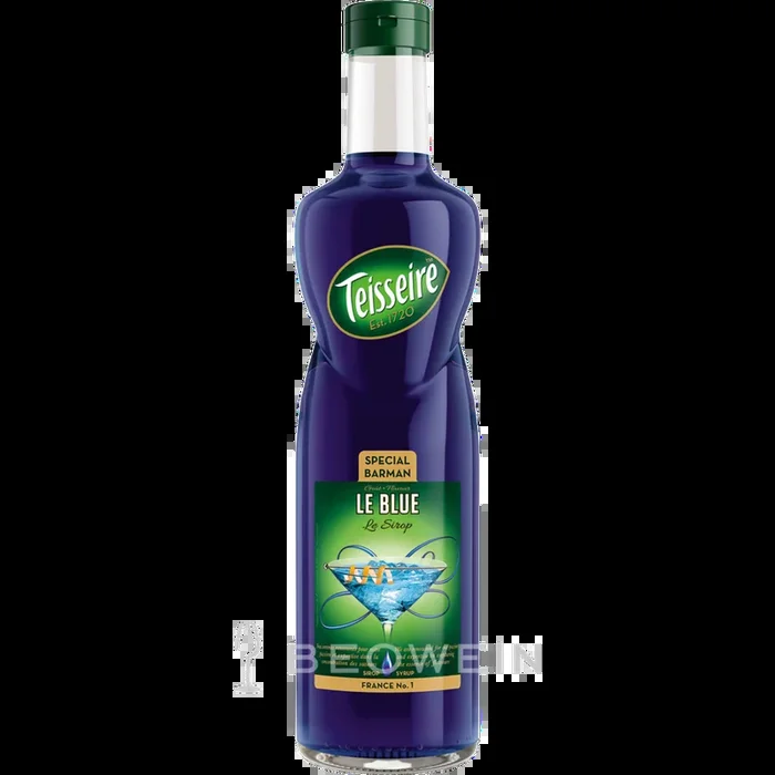 Teisseire Special Barman Sirup Le Blue 0,7 l – tgh24 – Fachgroßhandel für Getränke