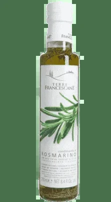 Terre Francescane Condimento Rosmarino in Olio Oliva Extra Vergine Gewürzöl mit Rosmarin