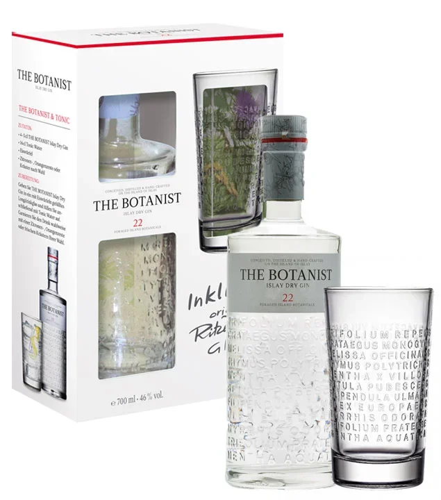 The Botanist Gin Geschenkset mit Glas