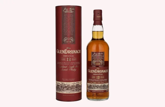 The GlenDronach 12 Years Old ORIGINAL Highland Single Malt 43% Vol. 0,7l in Geschenkbox