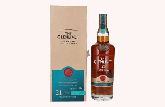 The Glenlivet 21 Years Old THE SAMPLE ROOM COLLECTION Single Malt Scotch Whisky 43% Vol. 0,7l in Geschenkbox