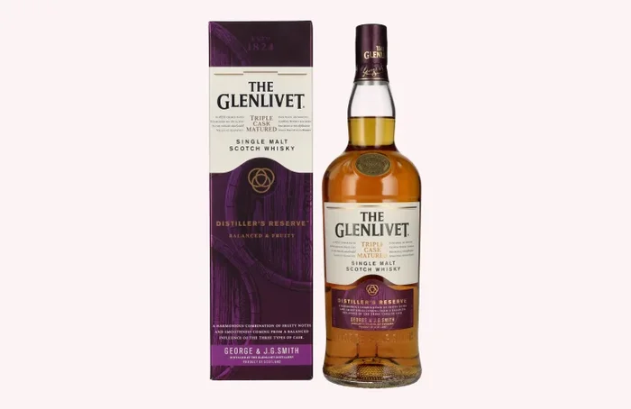 The Glenlivet DISTILLER’S RESERVE Triple Cask Matured 40% Vol. 1l in Geschenkbox