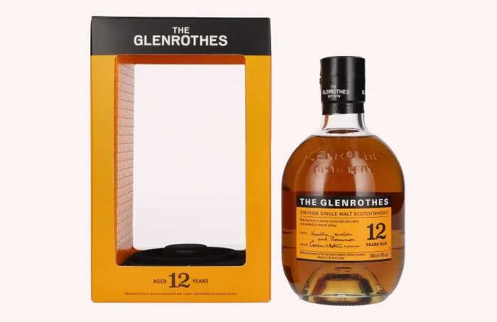 The Glenrothes 12 Years Old Speyside Single Malt 40% Vol. 0,7l in Geschenkbox