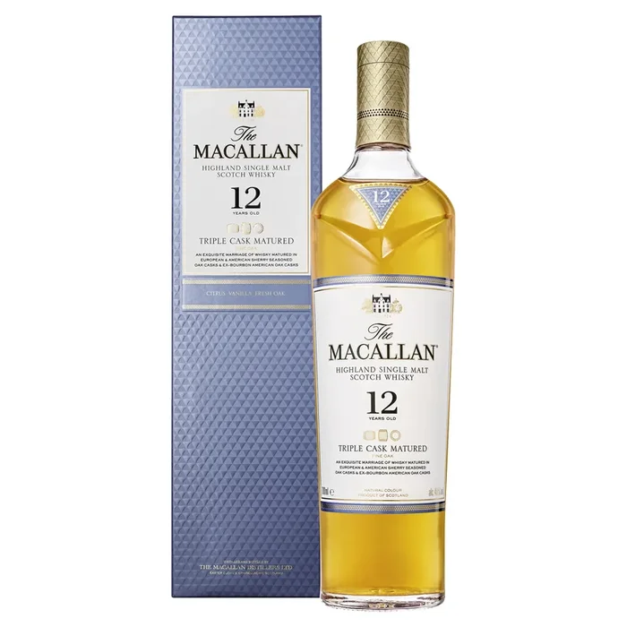 The Macallan Triple Cask 12 Jahre in Geschenkbox