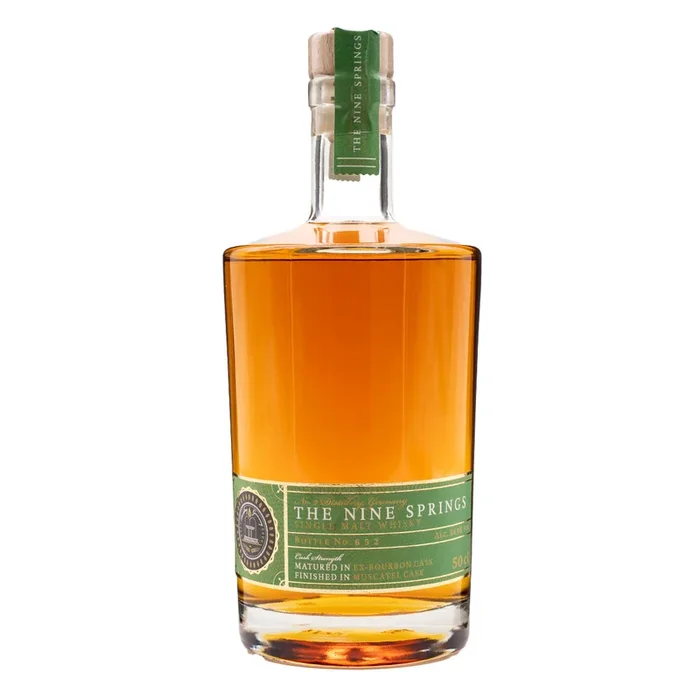 The Nine Springs Single Malt Whisky Muscatel Cask – Cask Strength
