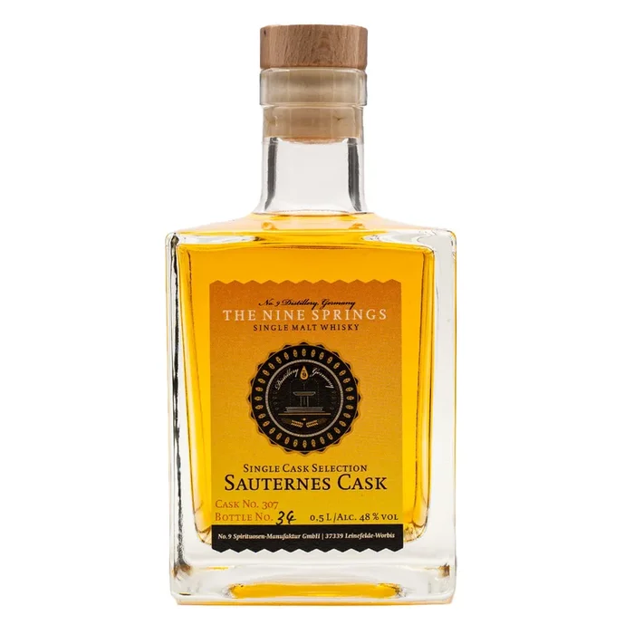 The Nine Springs Single Malt Whisky Sauternes Cask