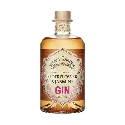 The Secret Garden Pink Elderflower & Jasmine Gin 50cl