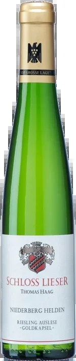 Thomas Haag / Schloss Lieser: Riesling Niederberg Helden Auslese Goldkapsel 2015