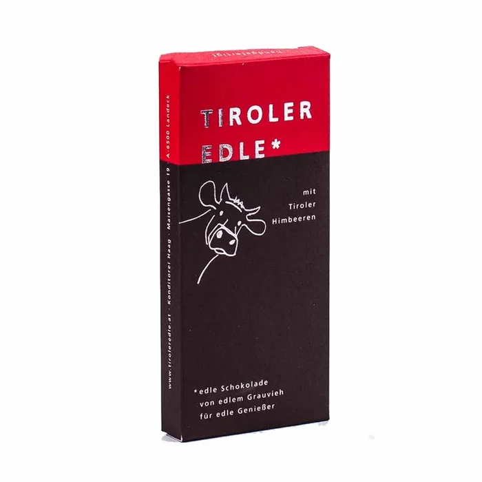 Tiroler Edle | Schokolade mit Himbeeren