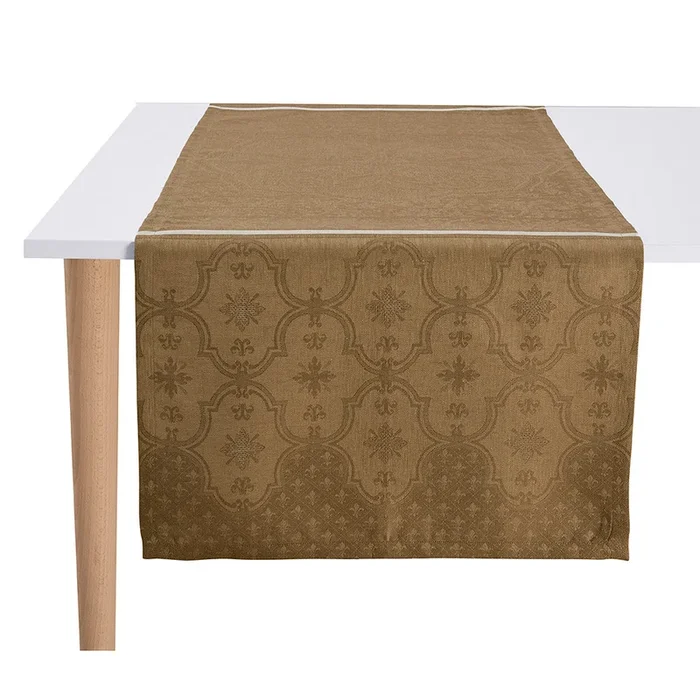Tischläufer | Armoiries | Grau beige