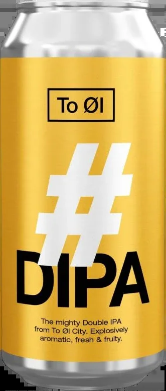 To Øl #DIPA 8.7% – 44 cl Dose