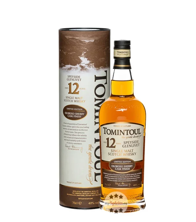 Tomintoul 12 – Oloroso Finish Speyside Single Malt