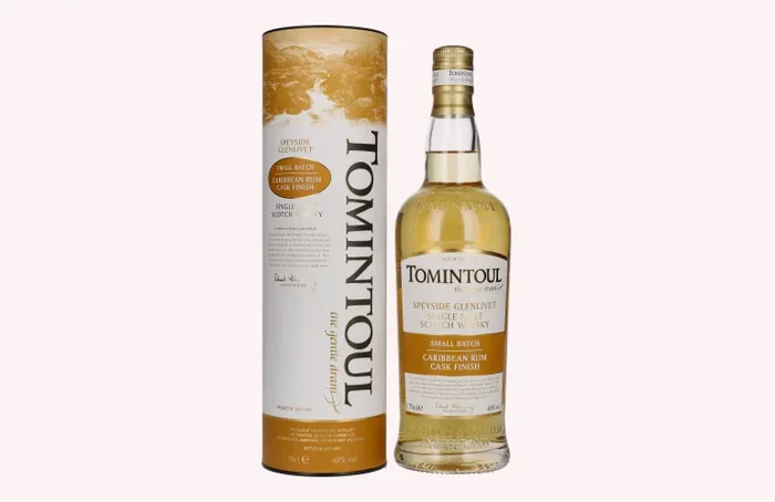 Tomintoul Small Batch Caribbean Rum Cask Finish 40% Vol. 0,7l in Geschenkbox