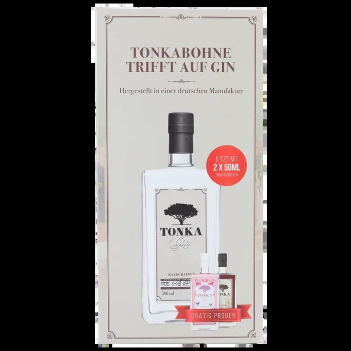 Tonka Gin 47% 0,5l Geschenkset