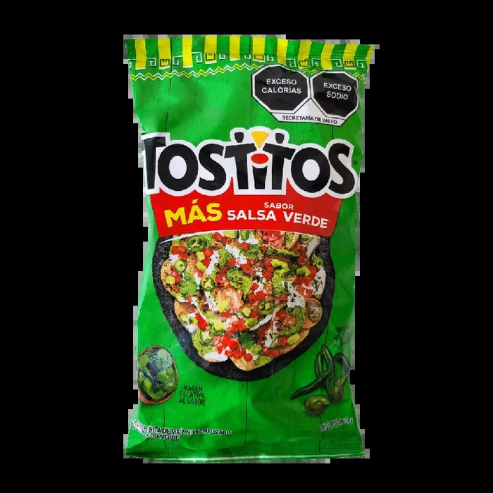 Tostitos Salsa Verde Tortilla Chip Snack von Frito Lay 62g (MHD 20-OKT-2025)