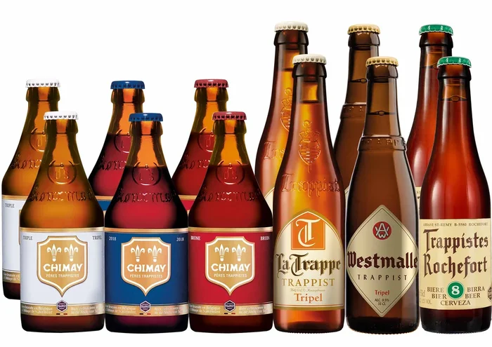 Trappistenbier Paket mit 12 Bierflaschen