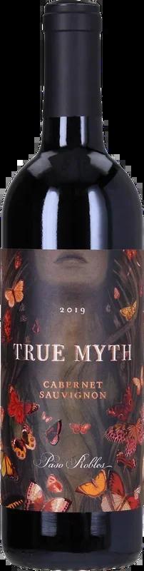 True Myth Paso Robles Cabernet Sauvignon 2019, 0,75 l