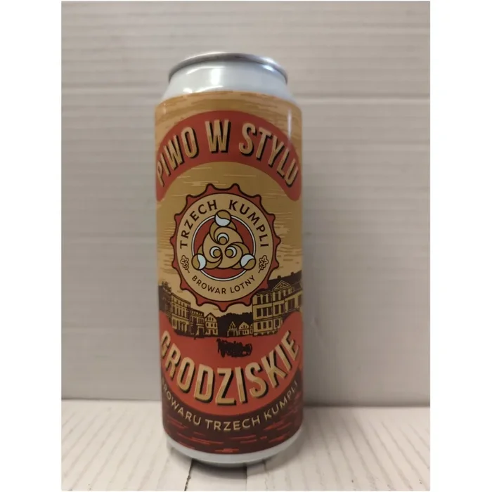TRZECH KUMPLI PIWO W STYLU GRODZISKIE – Grodziskie