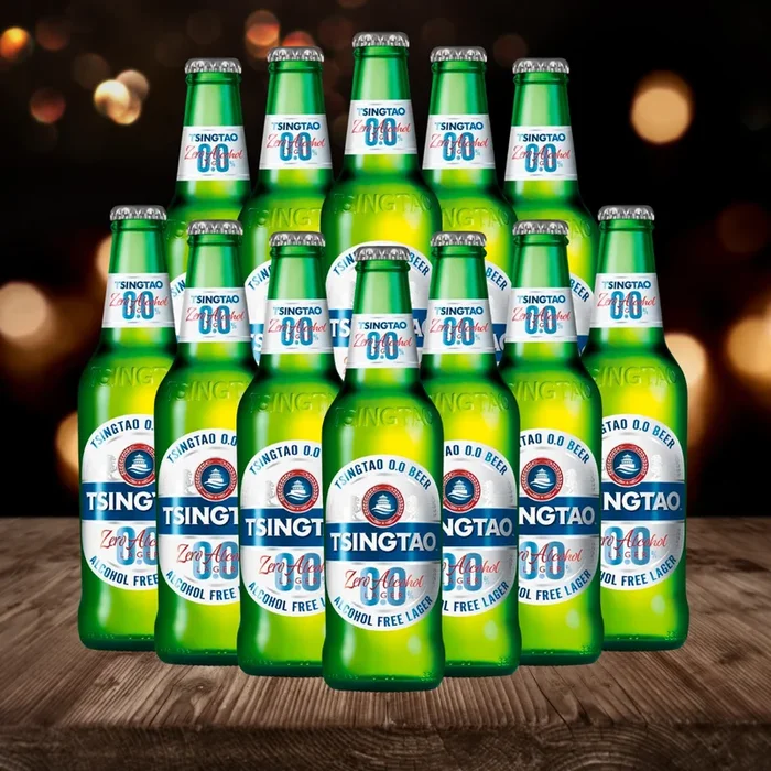 Tsingtao Alcohol Free Lager 330ml – 0.0% ABV (12 pack)