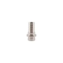Tülle LW 10 mm mit Bund/Ansatz gerade Edelstahl