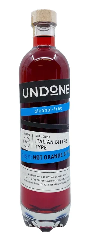 Undone Italian Bitter Type – This is not Orange Bitter – No. 7 0,7l