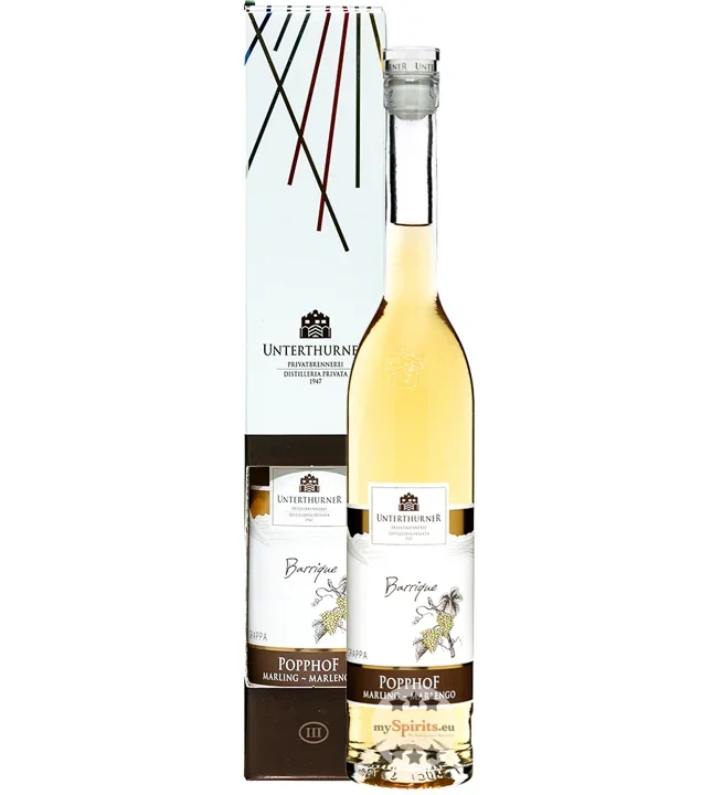 Unterthurner Grappa PoppHof Barrique